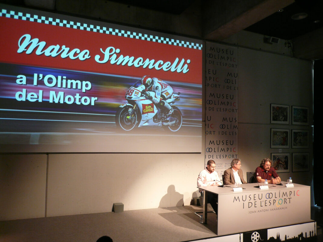 Museu Olimpic de Barcelona perpetúa el recuerdo de Marco Simoncelli 1 p1070556