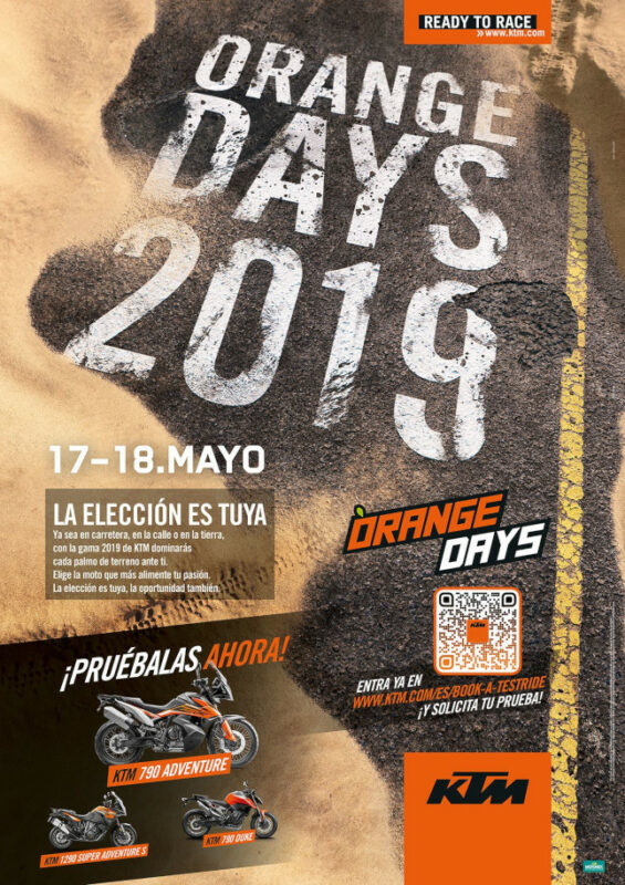KTM Orange Days 2019: prueba la nueva KTM 790 Adventure 1 po9568cster ktm promo orange days 2019 a1 lr