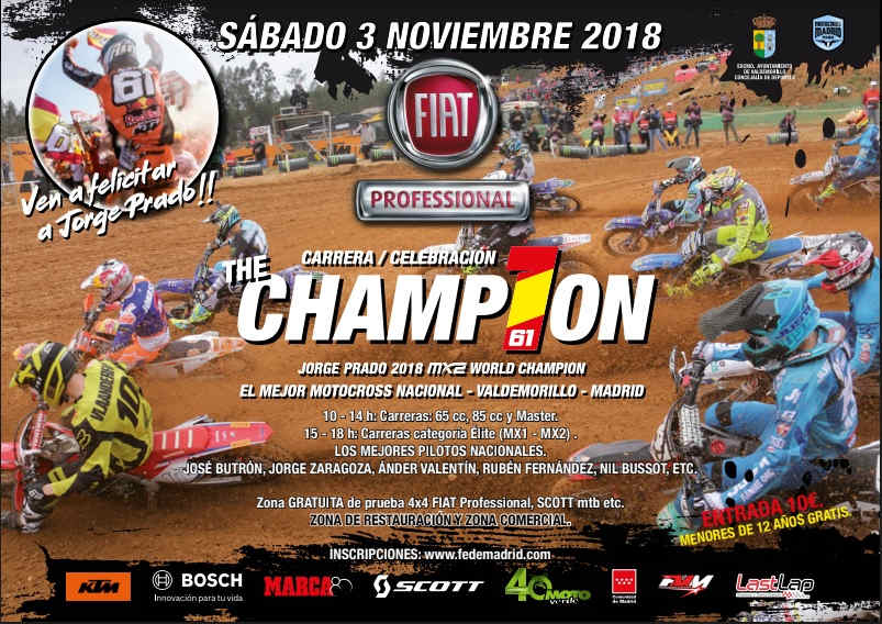 El Motocross español celebra a Jorge Prado 1 prado 1