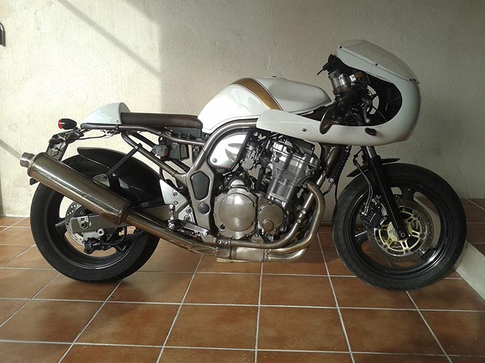 preciosa bandit. cafe racer. homologada