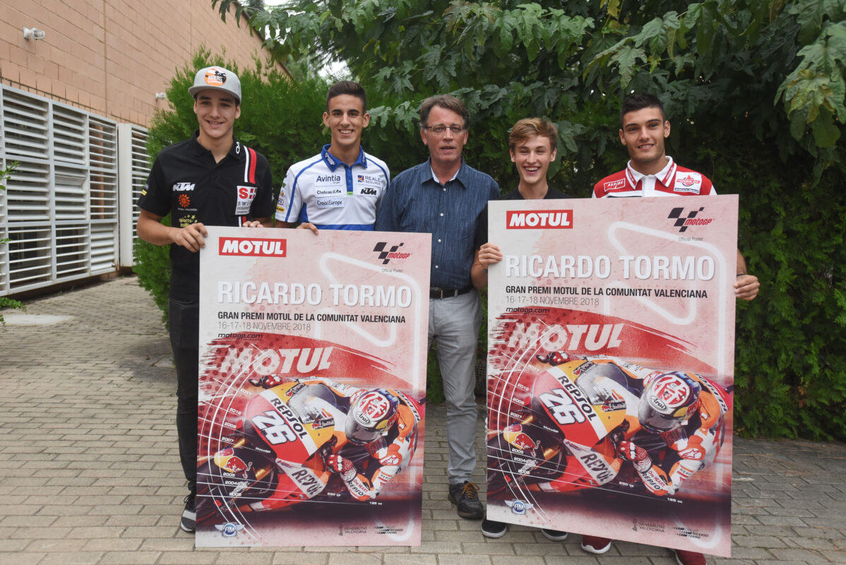 Dani Pedrosa, protagonista del cartel del Gran Premio de Valencia de MotoGP 1 presentacioncartelgpvalenciamotogp