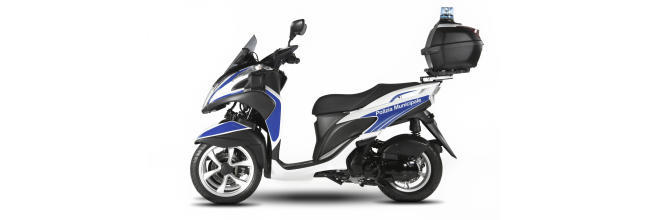 Yamaha Tricity 125 para la policía