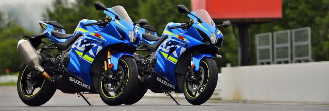 Suzuki GSX-R 1000 y GSX-R 1000 R en el salón de Colonia 2016