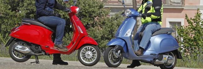 Comparativa Vespa Primavera 125 vs.Vespa Sprint 125