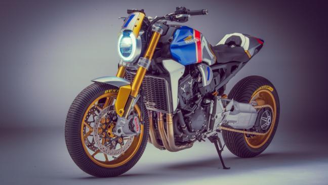 Fotos de la Honda Glemseck CB1000R 1 Se llama Honda Glemseck CB1000R y es una de las preparaciones más impresionantes sobre una CB jamás vista
