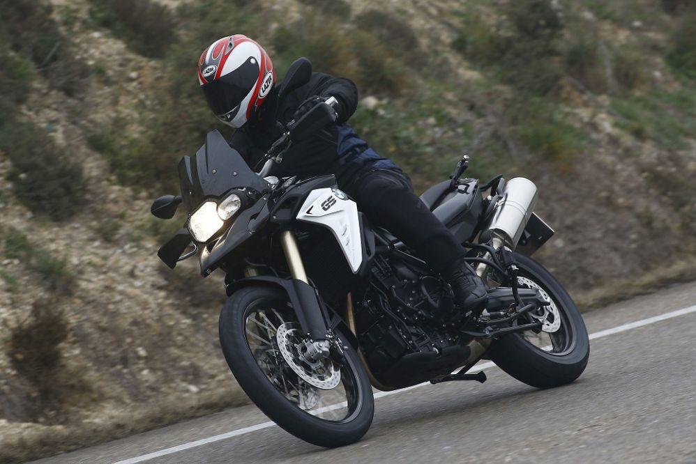 En acción con la BMW F 800 GS 2016