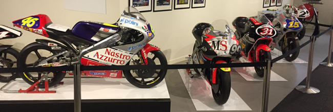 Museo de motos históricas de GP en Phillip Island