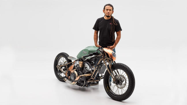 Un ingeniero de la NASA, ganador del concurso de motos Indian ‘The Wrench: Scout Bobber Build Off’