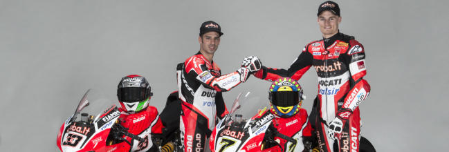 El equipo Ducati se presenta de cara al Mundial de Superbike 2017