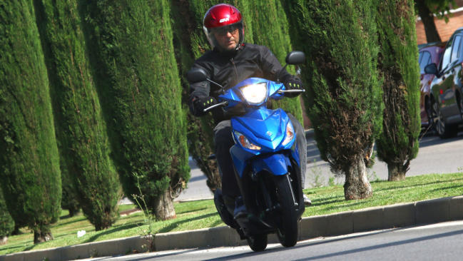 Fotos del Suzuki Address a prueba 1 Prueba Suzuki Address 2018: <em>Primus inter pares </em>