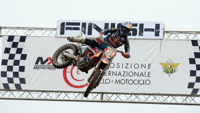 Jorge Prado, campeón del Internazionali Motocross