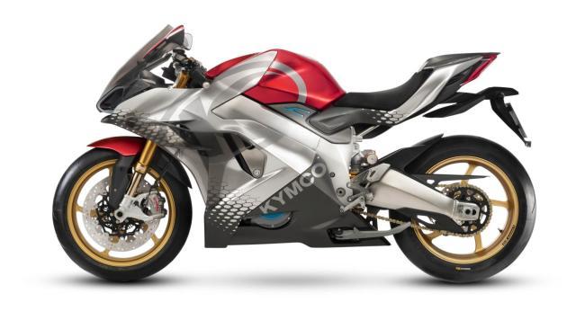 Fotos de la Kymco SuperNEX 1 KYMCO SuperNEX: la próxima SBK eléctrica: EICMA Milán 2018