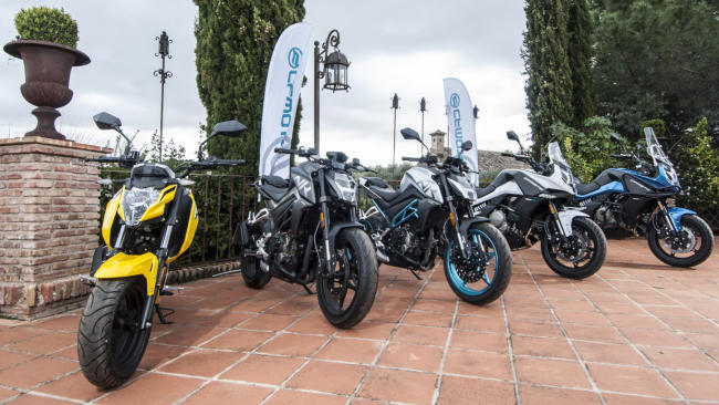 Presentación gama 2018 de CFMoto y Goes