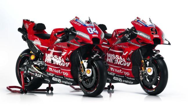 Así es la Ducati Desmosedici GP19: todo al rojo para MotoGP