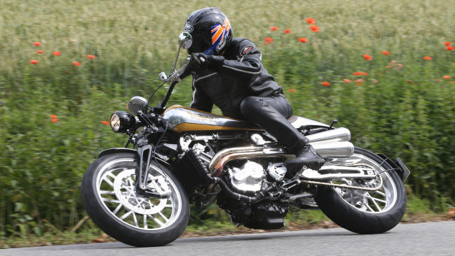 Prueba Brough Superior Pendine Sand Racer: única