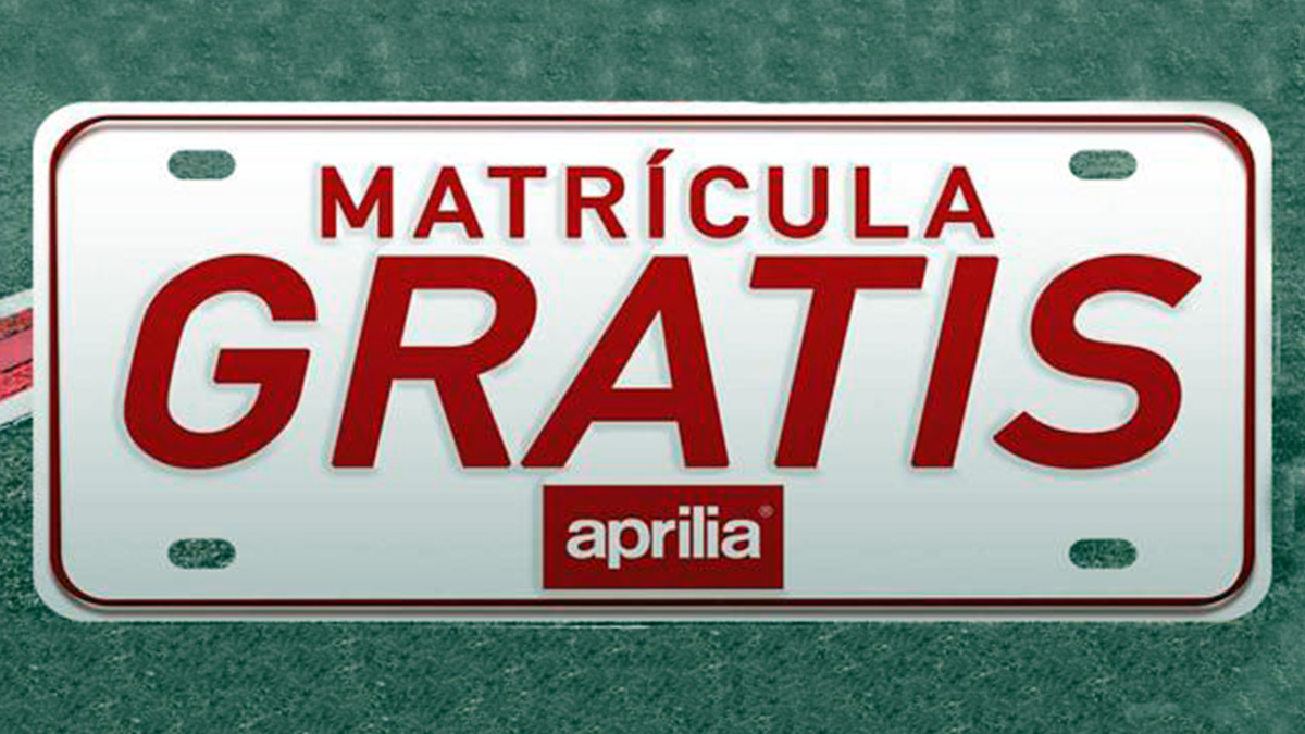 Grupo Piaggio: matrícula gratis hasta el 15 de mayo 1 promoaprillia1280x480 1