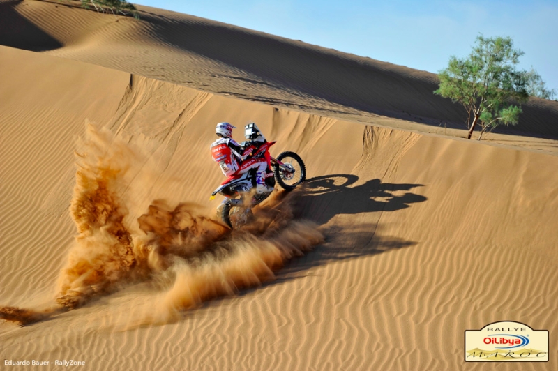 Doblete español en la primera jornada del Rally de Marruecos 1 rallye oilibya maroc 2013 etape1