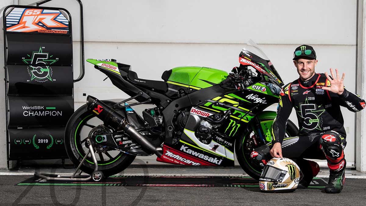 Jonathan Rea renueva su contrato con el equipo Kawasaki 1 rea