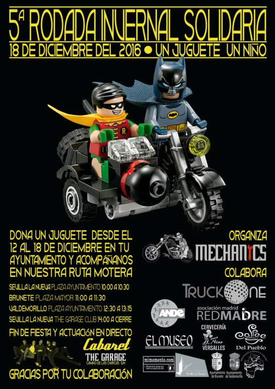 Ya está aquí la 5ª Rodada Invernal Solidaria "Un niño, un juguete" 1 rodadainvernalsolidaria