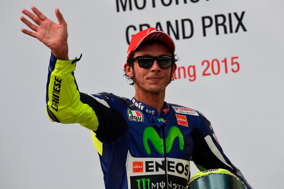 Casey Stoner ya retrató a Rossi en 2011 6 rossi marquezsepang2015