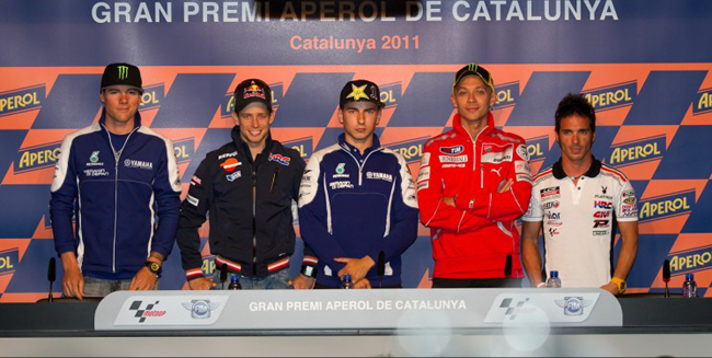 Rueda de prensa GP de Cataluña 1 rueda de prensa 1