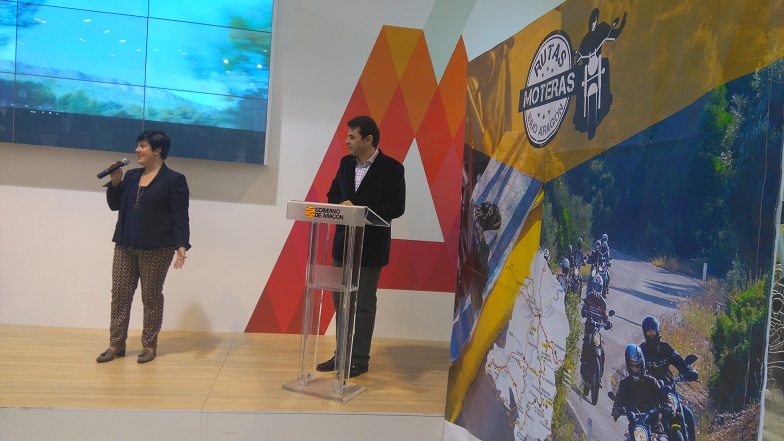 Las motos, protagonistas en FITUR 2016 1 rutasmoterasbajoaragon