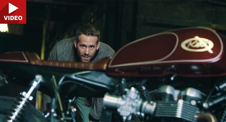 Así quedó la Triumph Thruxton de Ryan Reynolds tras una preparación especial 1 ryanreynoldscaferacer