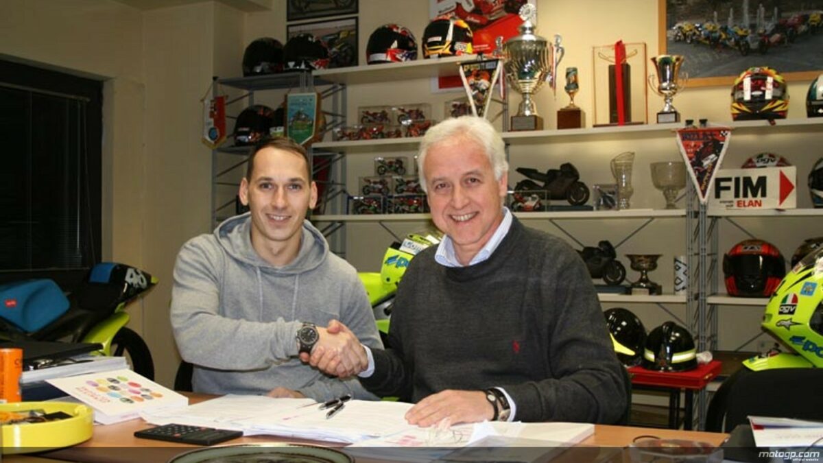 Lukas Pesek en MotoGP 2013 1 sacchi