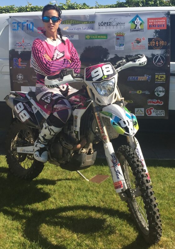 Sara Garc a tratar de conquistar el Lago Rosa de Dakar