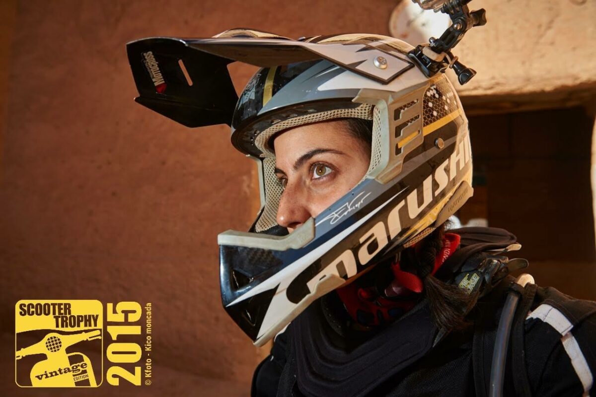 Sara García gana el Vespa Raid Maroc 2015 1 saragarciacampeonavesparaidmaroc