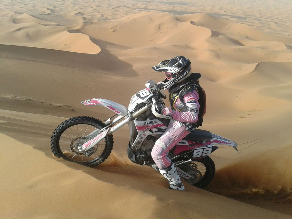 Sara García, la única mujer de su categoría en completar la primera semana 1 saragarciarallyintercontinental