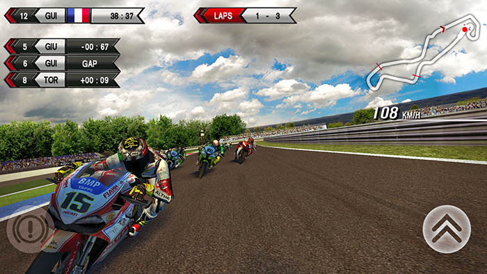SBK15, el juego oficial de Superbikes, ya disponible en Android e iOs