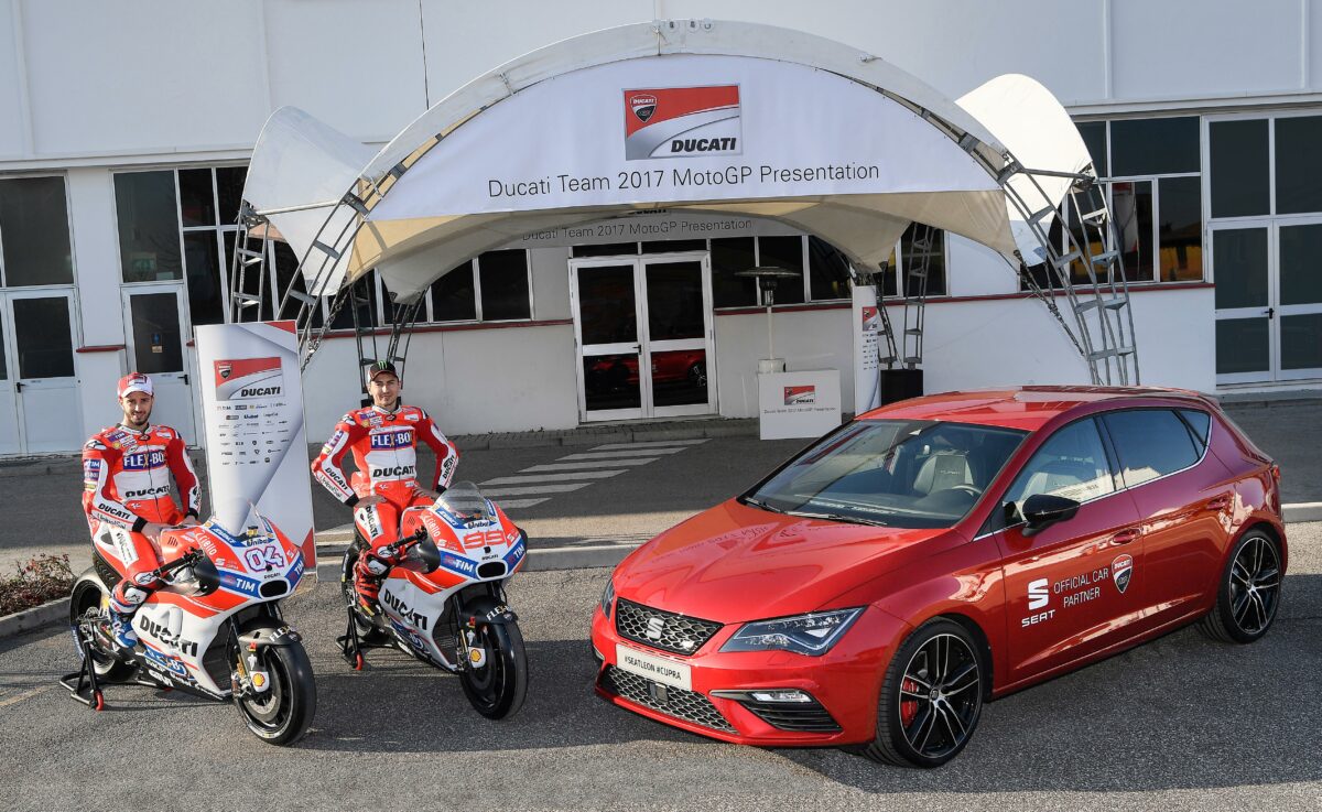 Ducati y SEAT, juntos en el Mundial de MotoGP 1 seatducatimotogp