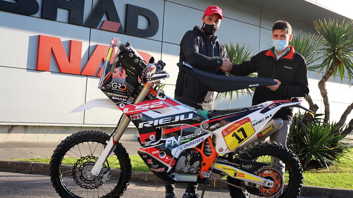 SHAD en el Dakar: un asiento específico para Joan Pedrero 1 shad dakar