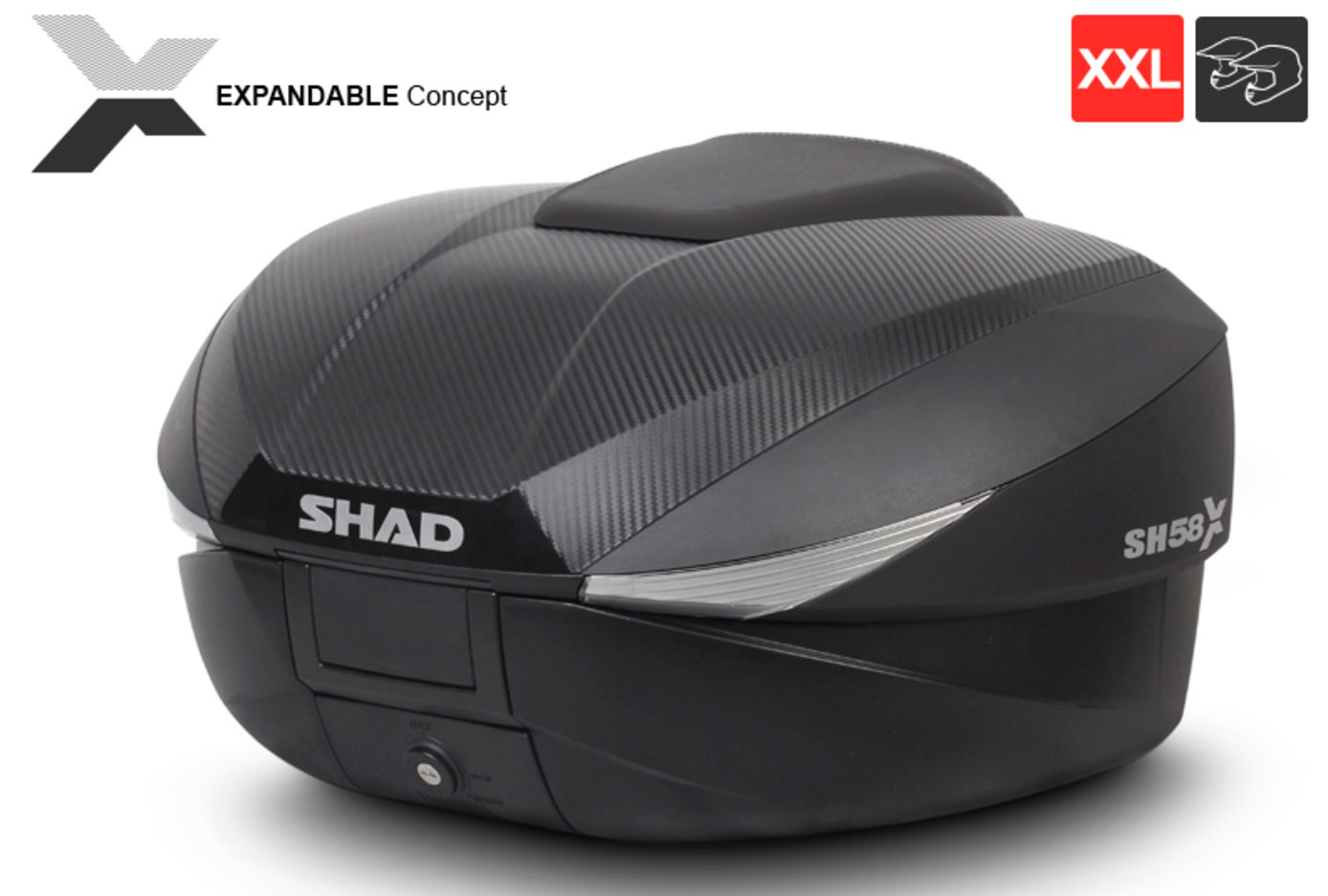 SHAD Expandible SH58X, la maleta que crece según tus necesidades