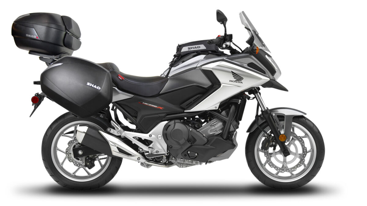 SHAD lanza un nueva maleta de moto para la NC750X 1 shadhondanc750x