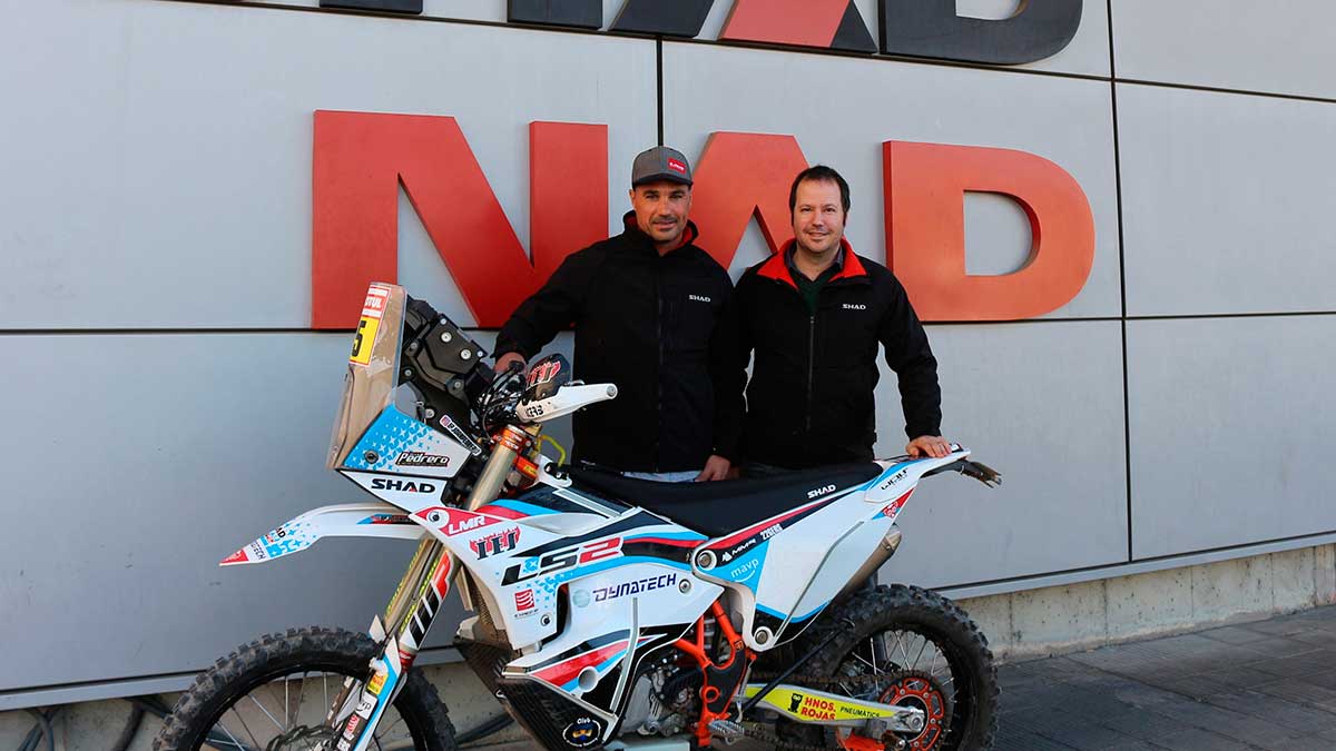 SHAD ficha a Joan Pedrero para el Dakar 1 shadnad