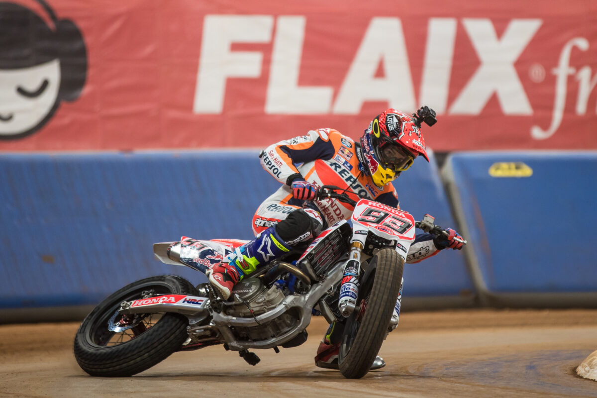 Superprestigio 2016: Marc Márquez se corona rey del Dirt Track 1 spsabado