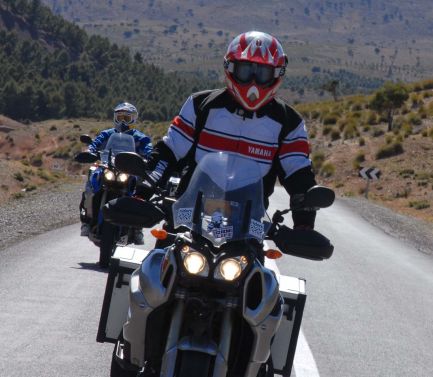 La ruta Ride for Life finaliza con éxito en Marrakech 1 super tenere 1