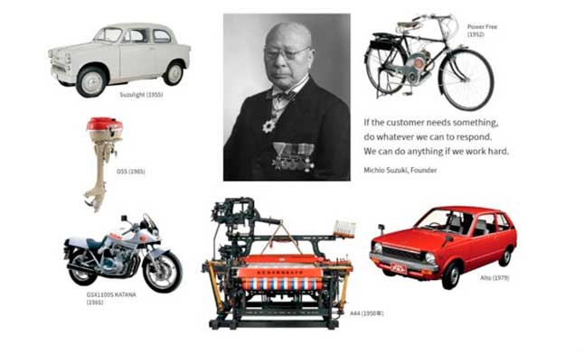 Suzuki celebra sus 100 años de historia 1 suzuki 100 anos