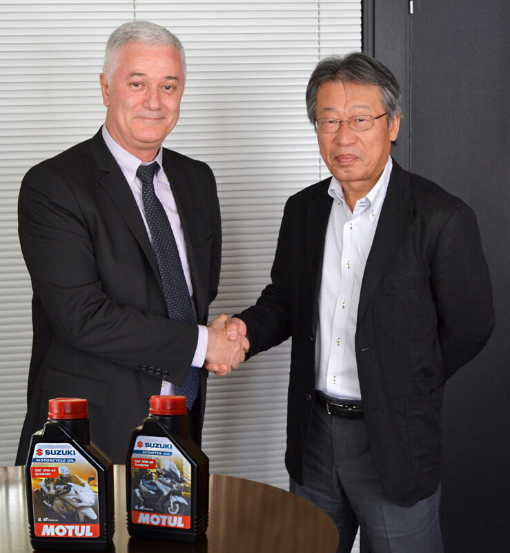 Acuerdo comercial entre Motul Ibérica y Suzuki Motor España 1 suzuki motul41