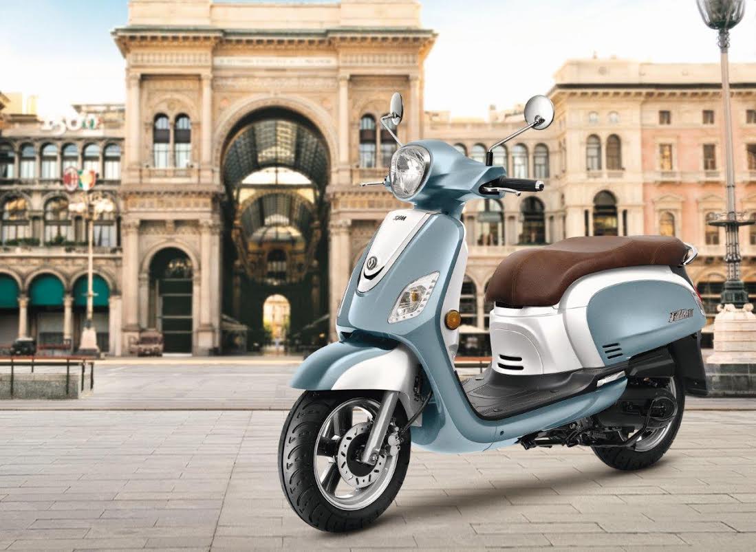 Nuevo SYM Fiddle III, scooter «vintage» de diseño italiano al gusto europeo