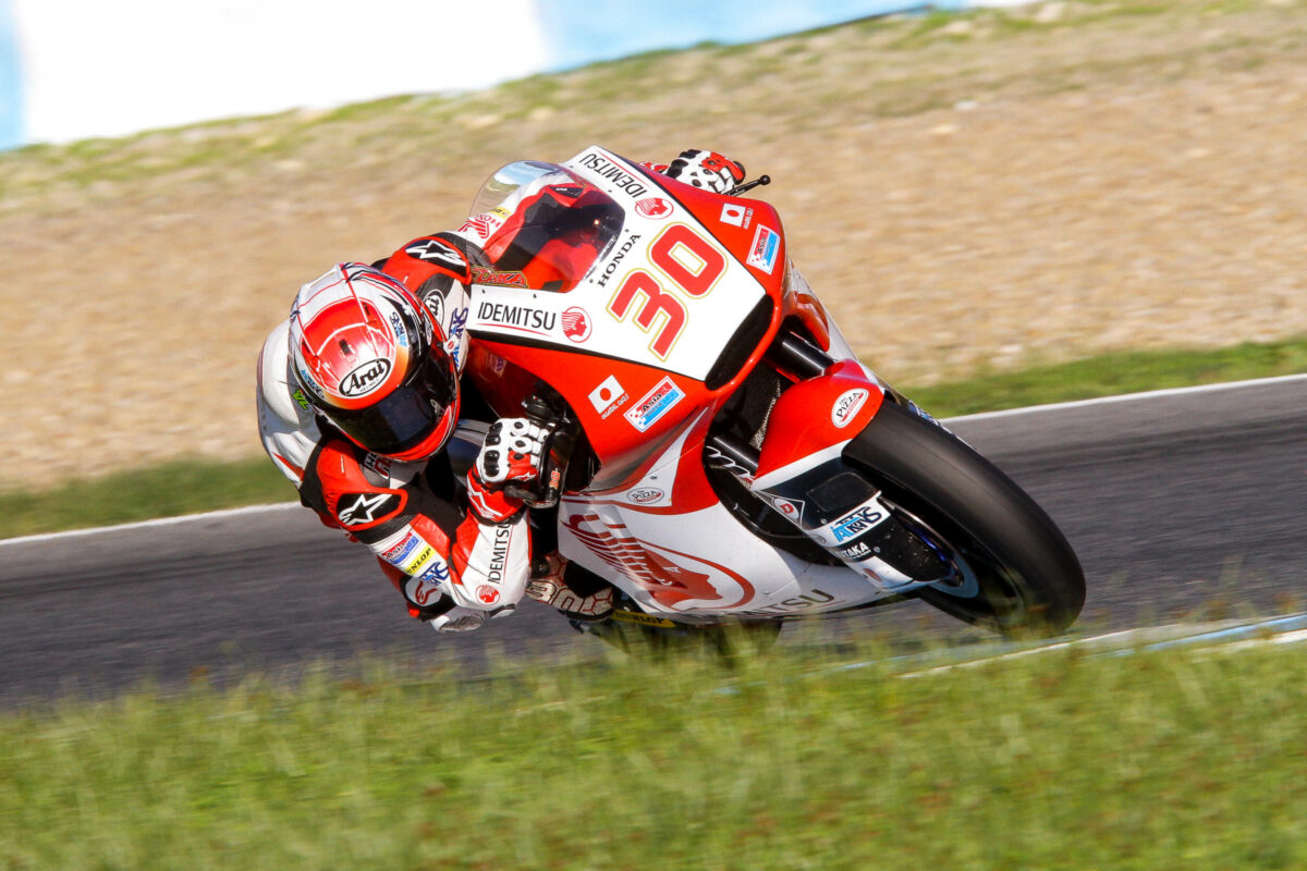 Nakagami repite mejor tiempo en el 2º día de test de Moto2 en Jerez 1 testnovalt