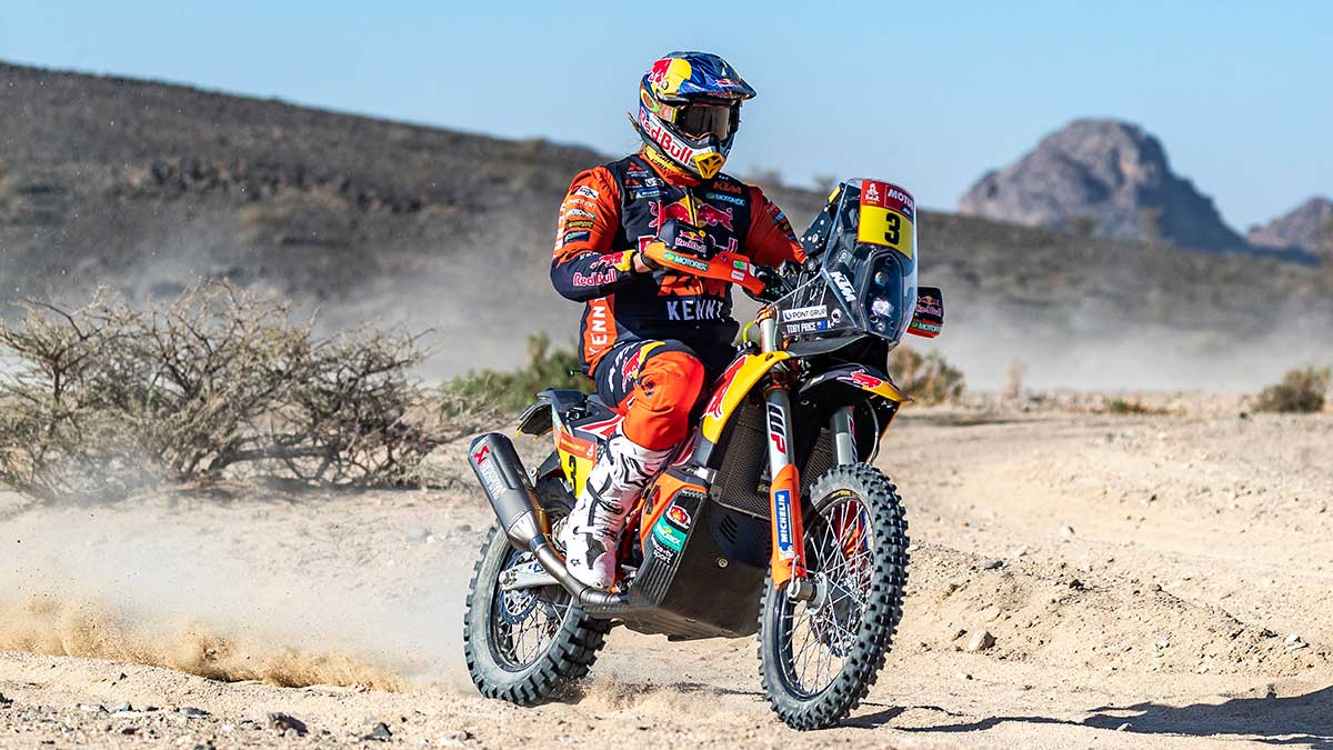Rally Dakar 2021: resumen de la primera etapa 5 toby price red bull ktm factory racing 2021 dakar rally stage one