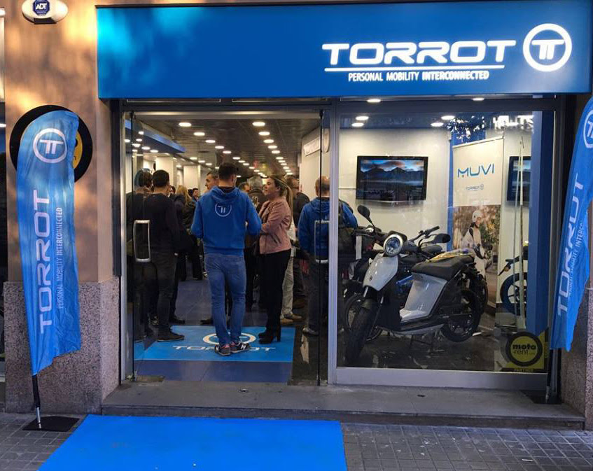 Torrot y su scooter eléctrico Muvi aterrizan en Barcelona 1 torrotbarcelona 1