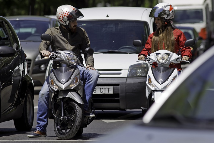 La motocicleta como solución a la contaminación 1 traficomadrid
