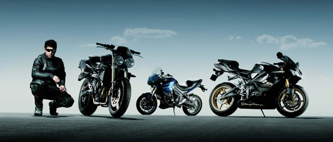 Prueba la Triumph que quieras en los Blue Days 1 triumph 2