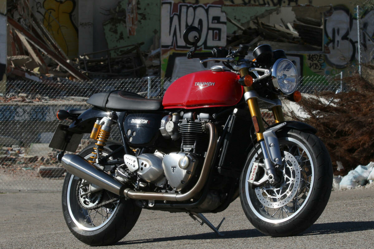 Rivales de las Triumph Thruxton R 1 triumph thruxton 1200 11g