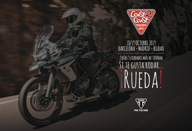 Coast 2 Coast 2019: el periodo de inscripciones se abrirá el próximo 20 de junio 1 triumphcoast2coast