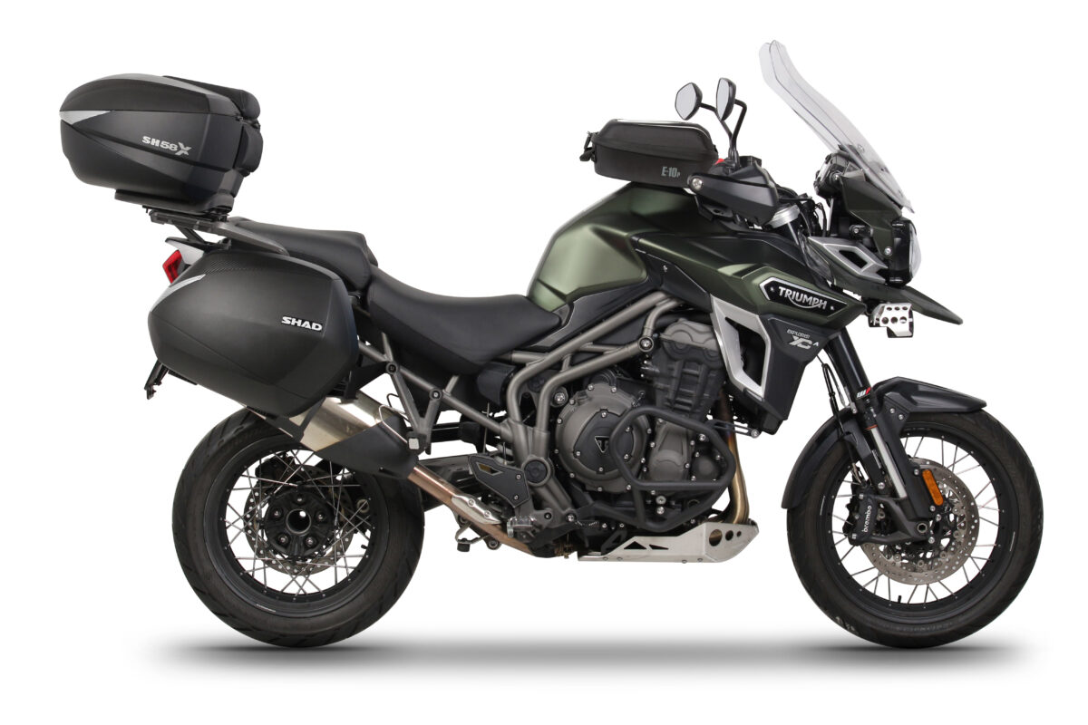 SHAD lanza su kit de accesorios para equipar a la Triumph Explorer 1 triumphxplorersh58xsh36e10p